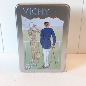Vichy Laboratories Tin Vintage Look Depuis 1931